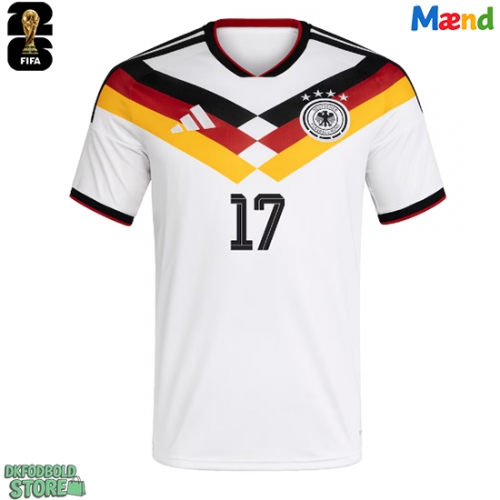 Tyskland Florian Wirtz #17 Replika Hjemmebanetrøje VM 2026 Kortærmet